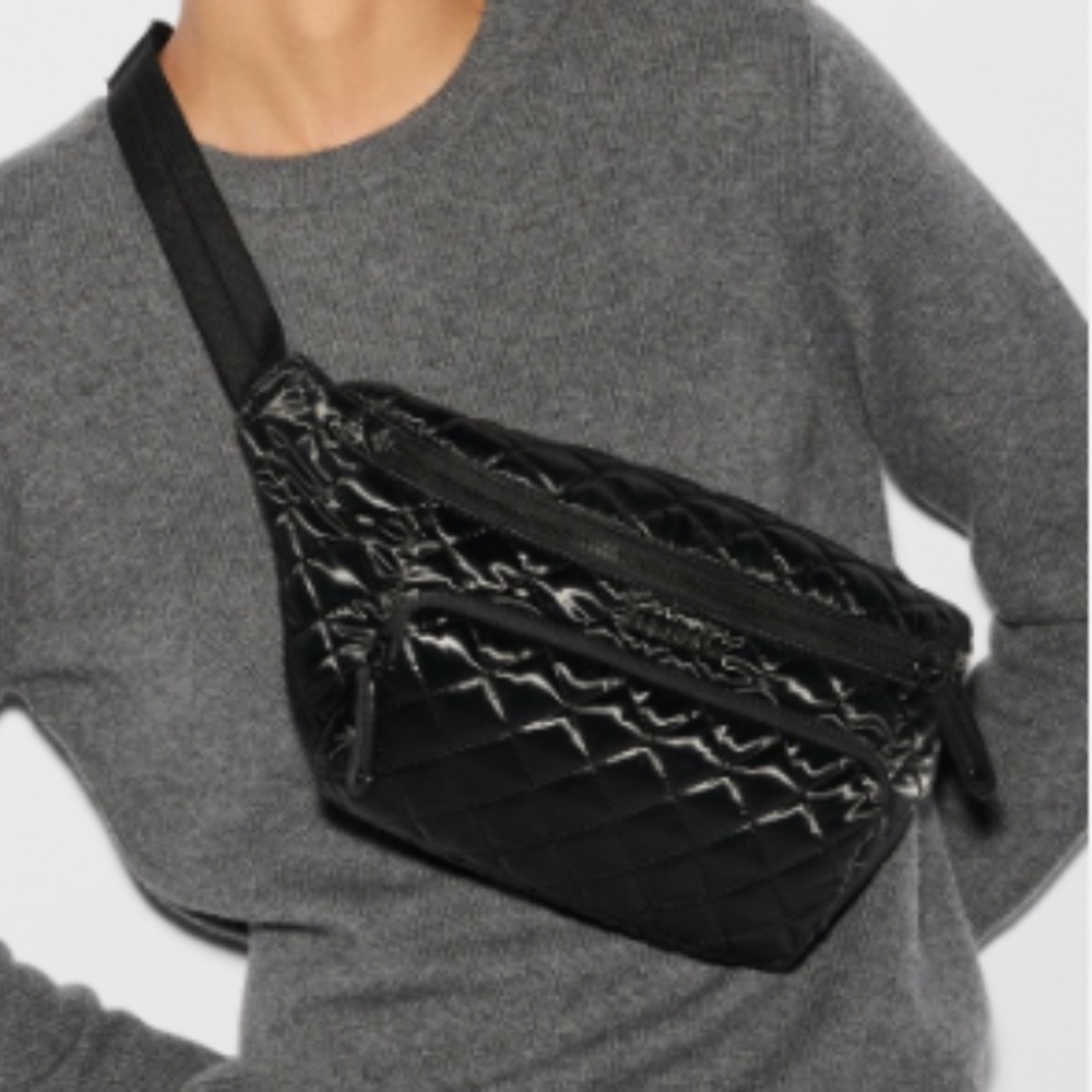 MZ Wallace Metro Sling BLACK LIQIUD